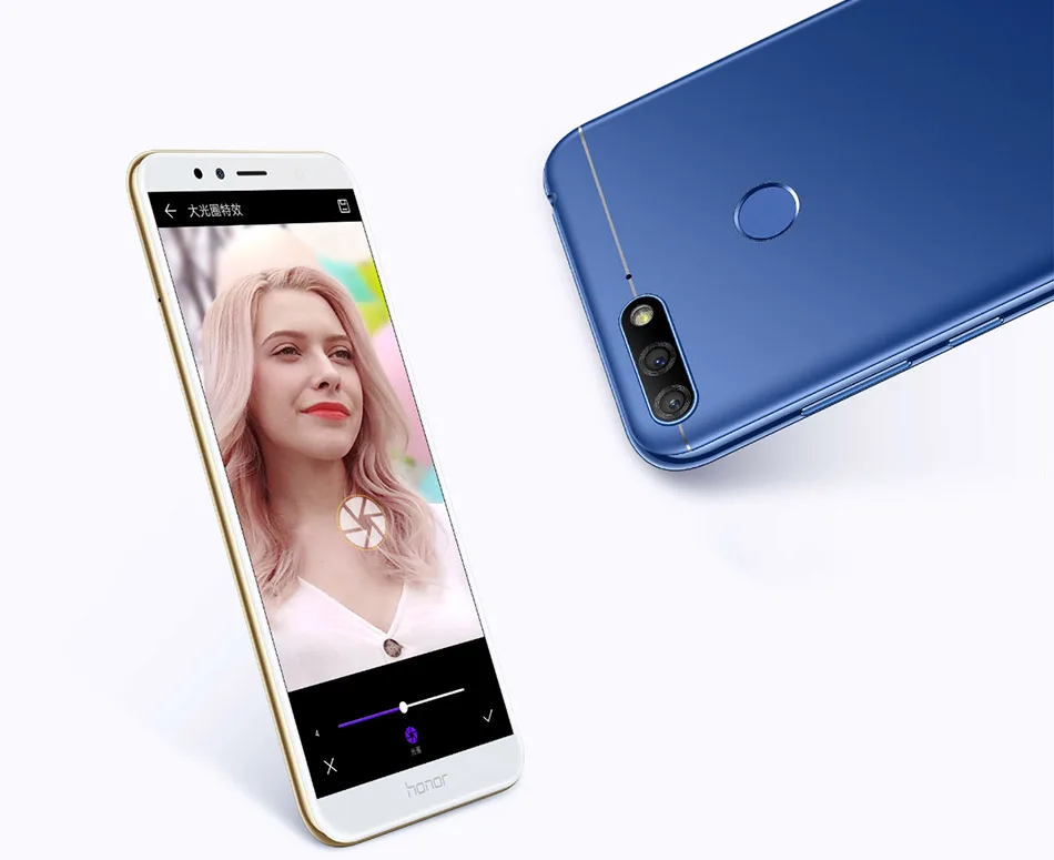 Оригинальный Смартфон Honor 7A 3 Гб ОЗУ 32 ПЗУ 5 7 дюймовый экран 1440*720 сканер отпечатка