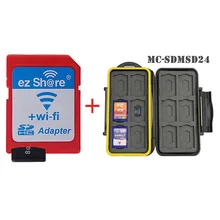 2017 Top Fashion Real Pen Drive The Combination Of Ez Share Wifi For Sd Memory Card Adapterµ Plus A Jjc Mc-sdmsd24 Case