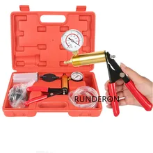 Universal Car Brake Fluid Bleeder Repair Vacuum Pump Tester Tool Kit Oil Change Hand Held Vacuum Pistol Pump Tester Kit