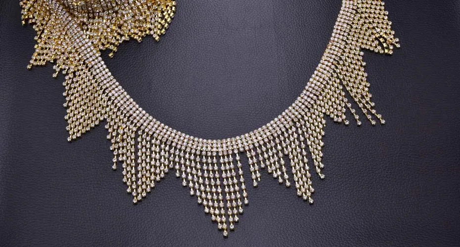 Tassel Rhinestone Trim (8)