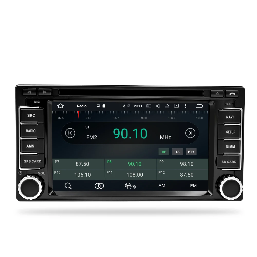 Discount Android 9.0 Car Radio DVD Player GPS Navigation Multimedia For Subaru Forester 2008 2009 2010 2011 2012 2013 Auto Stereo 5