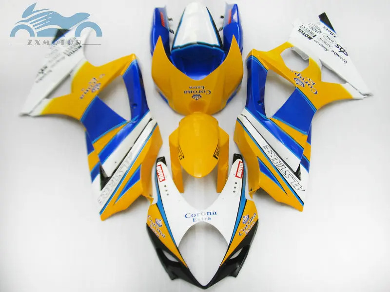Комплекты мотоциклетных обтекателей для Suzuki GSXR 1000 GSXR1000 2007 2008 K7 K8 ABS пластиковые