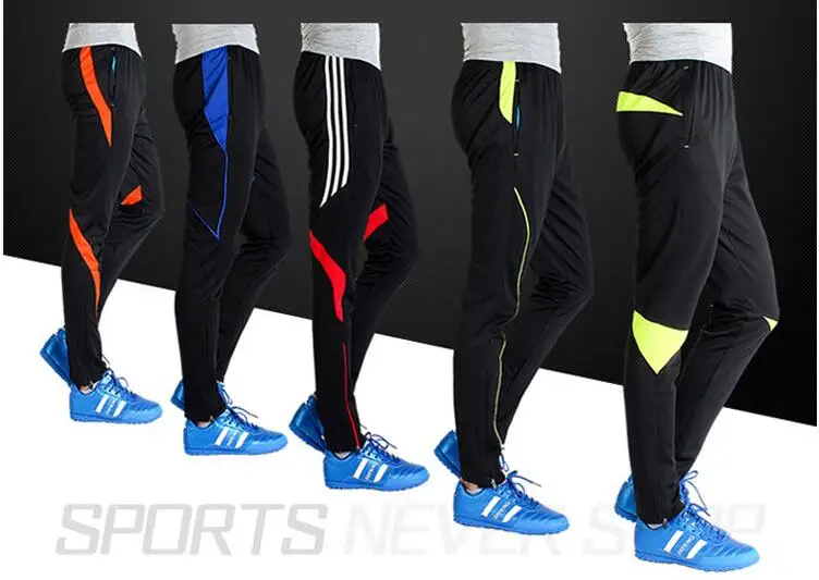 Зимние мужские Штаны для бега, футбольные тонкие спортивные штаны для бега, профессиональные футбольные тренировочные брюки для бега, брюки