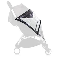 Rain Cover Weather Shield Plastic Clear Netting for Babyzen YOYO Stroller