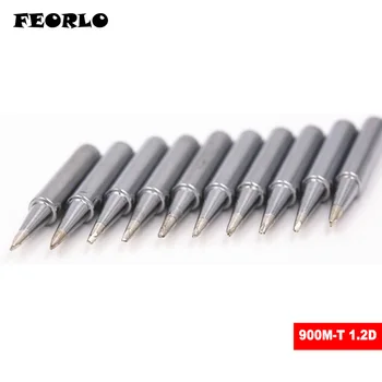 

FEORLO lead-free soldering tips Good quality soldering iron tips 900M-T-1.2D for hakko 907 handle solder tip