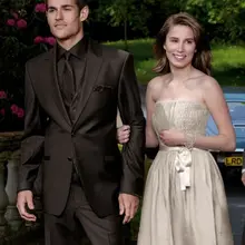 Черные Нарядные Костюмы для свадьбы для Для мужчин Жених лучший Для мужчин модные смокинги Terno Slim Fit Masculino Блейзер Для мужчин(куртка+ брюки+ галстук+ жилет+ носовые платки