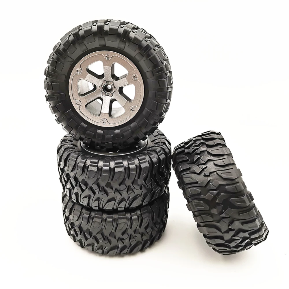 4Pcs Plastic RC Car Tires Wheels Rims Set for WPL B-36 B-14 B-24 B-16 C-14 C-24 Toys Car Accessory New Hot