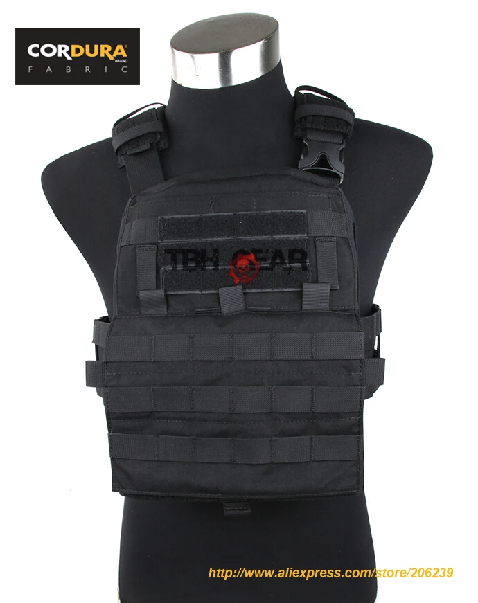 Адаптивный жилет TMC 8 шт. Черный тактический Cordura MOLLE 500D военный AVS (SKU050756)|adaptive vest|tmc