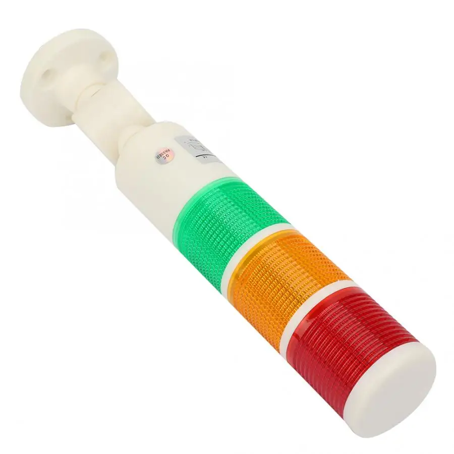 

Industrial Warming Light 3-Layer LED Signal Tower Foldable Alarm Light 24VDC