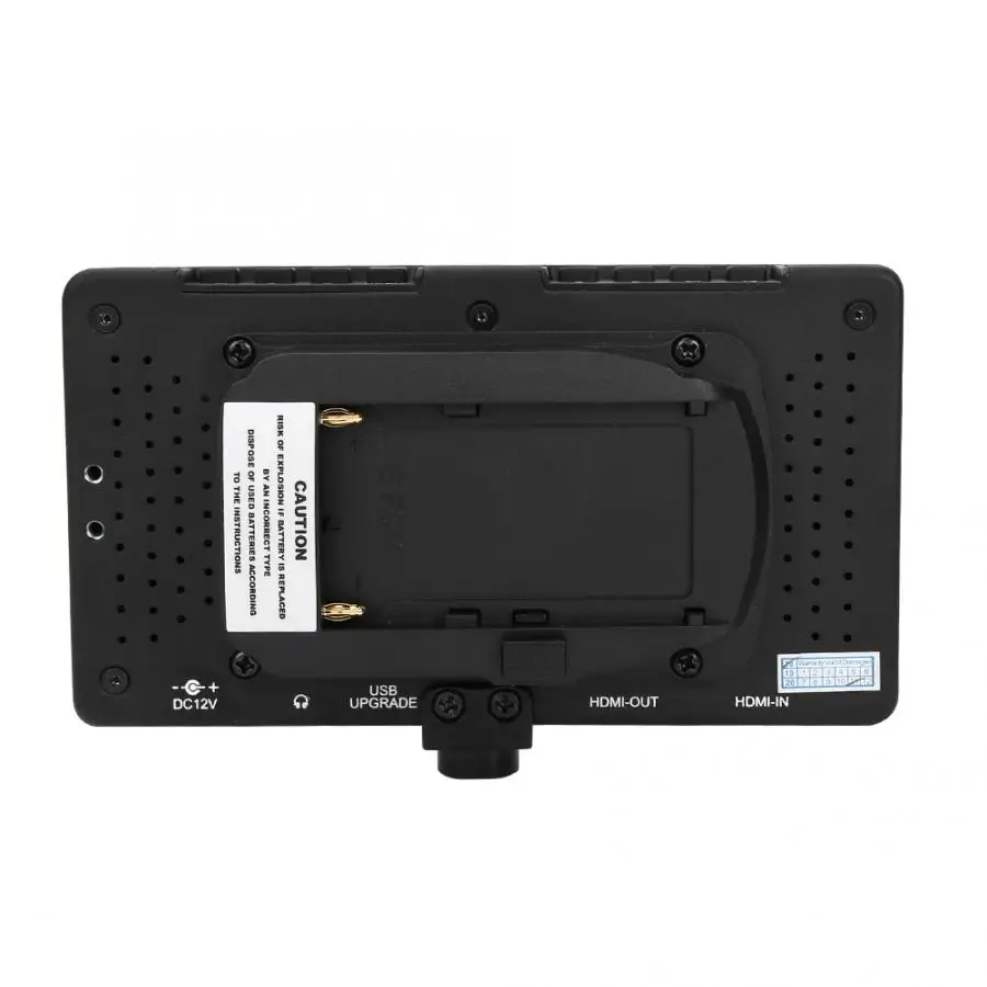 Feelworld F570 фотомонитор 5," ips Full HD 1920x1080 4K HDMI On-camera полевой монитор для Canon Nikon sony DSLR камеры