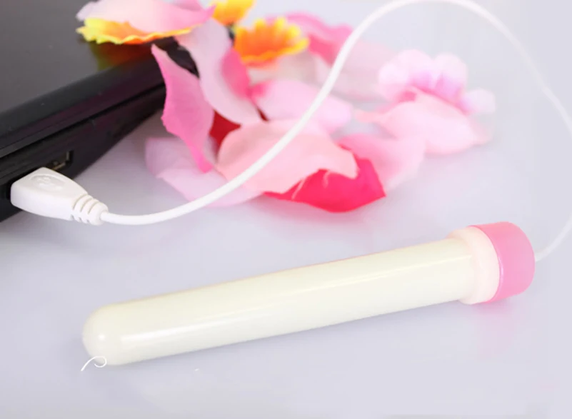 USB Power Heating Rod For Men Hot Masturbators Flashlight Pussy Warmer Sex Toys Adult product hand jobs