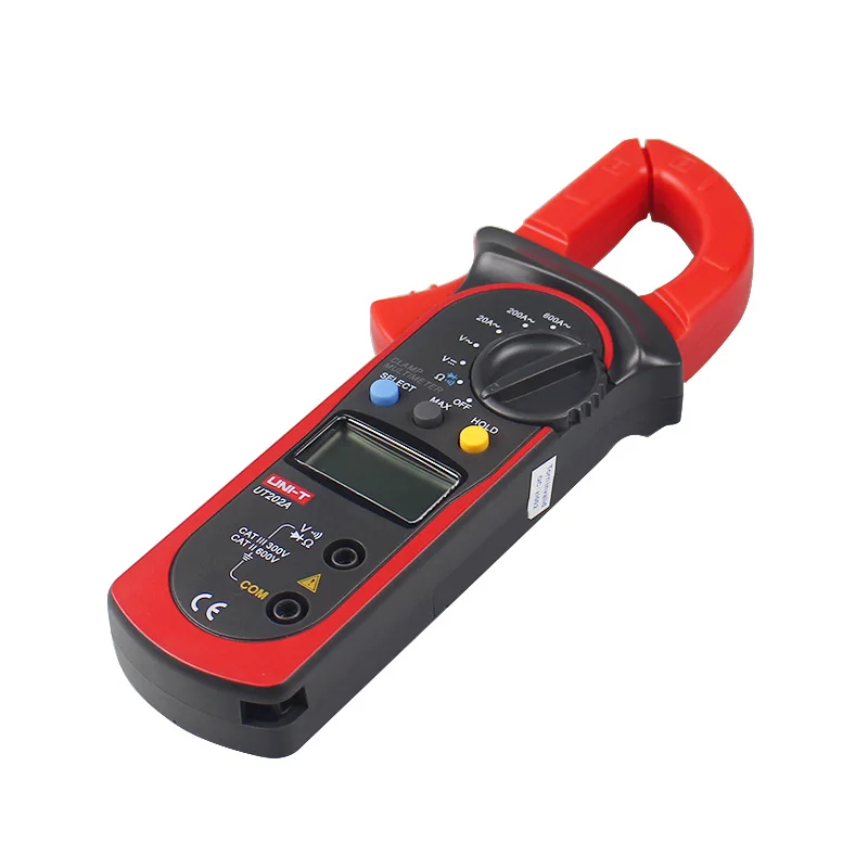 Mejor UNI-T medidor Pinza Digital UNI-T UT202A DC/AC voltaje actual comprobadores de resistencia multímetros Pinza Amperimetrica UT202A caliente