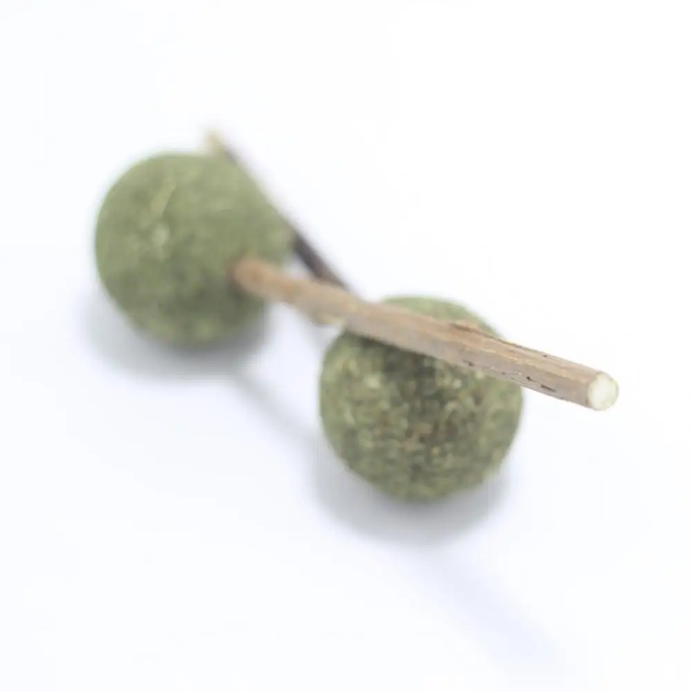 

Catnip Lollipop Ball Wood Scorpion Cat Molar Stick Funny Cat Stick Molar Clean Teeth Toy