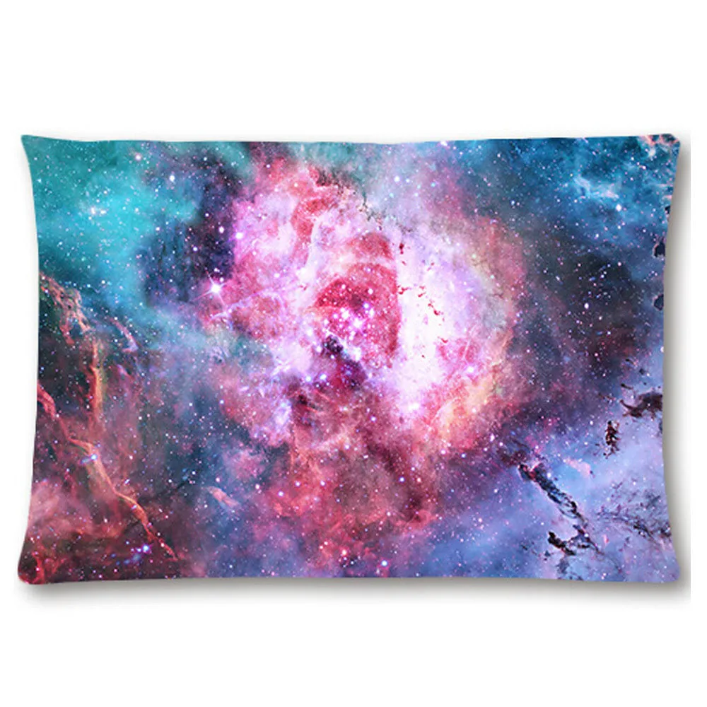 Starburst Cluster Nebula Galaxy Universe Pillowcase Outer Space