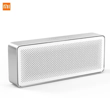 Xiaomi Беспроводная Bluetooth Колонка квадратная коробка 2 Blutooth V4.2 аудио динамик s звуковая коробка Aux портативные колонки с микрофоном