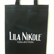 Нетканые черный мешок Индивидуальные логотип с FedEx 500 шт. в партии