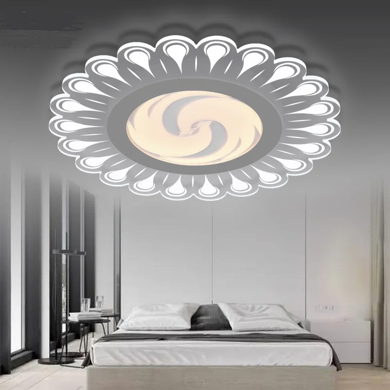 

Modern minimalist led bedroom lamp remote Yu Feng QiuHuang master creative warm personality ceiling lamp LO8171