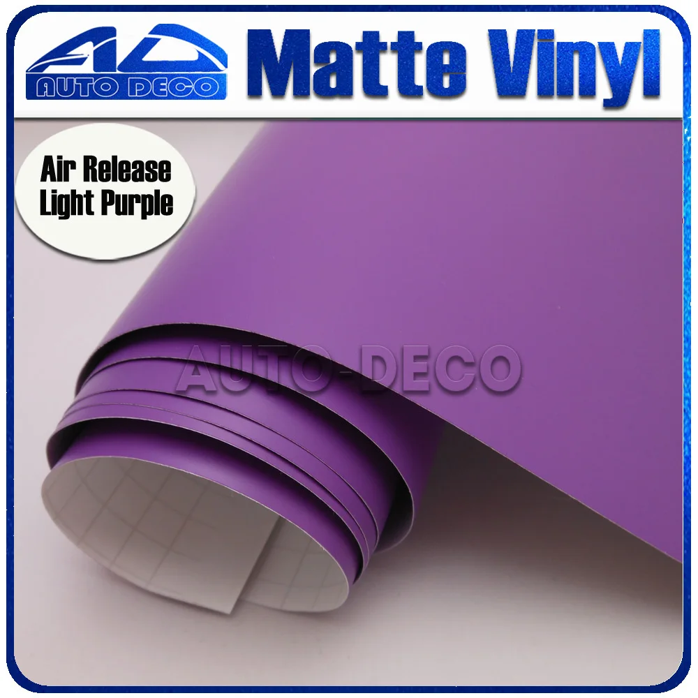 aliexpress com buy light purple matte vinyl car wrap purple film for lights