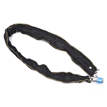 

Black Heavy Duty Locks Motorcycle Bicycle Chain Lock 80cm Bike Locks Bicycle Lock Anti-Theft Outdoor Bicycle Accessories
