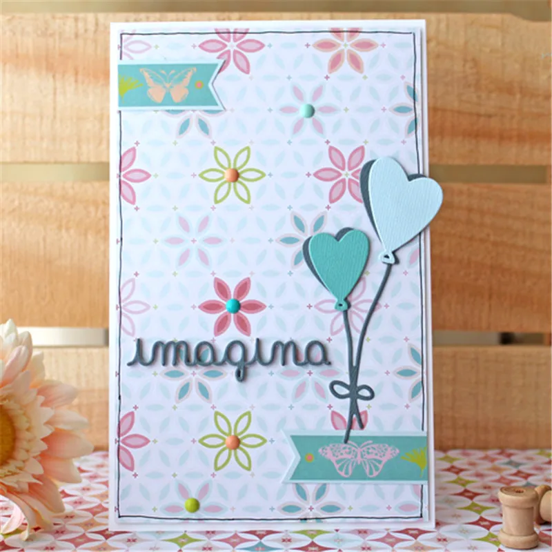 

YaMinSanNiO Letter Metal Cutting Dies Scrapbooking Stencils Paper Card Making Crafts Embossing New 2019
