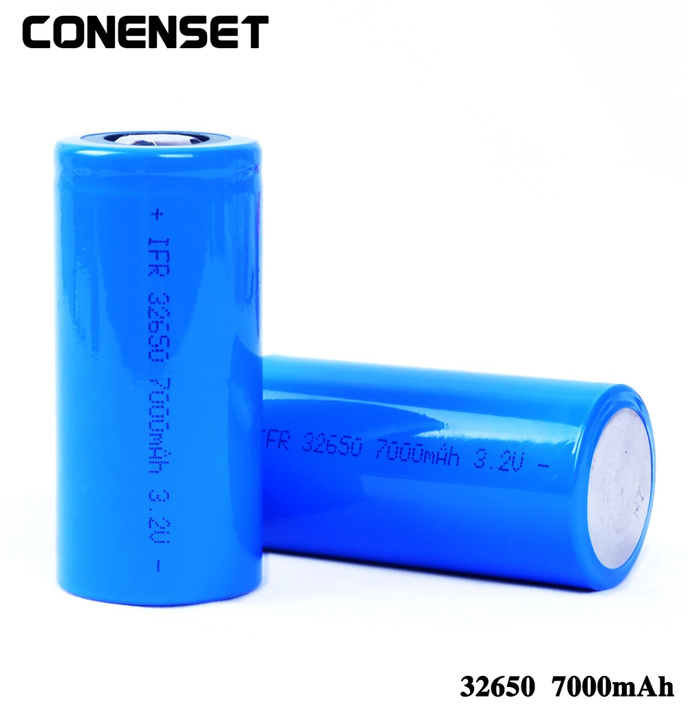 

3.2V 7000mAh 32650 Li-ion Batteries Battery For LED Flashlights Remote Control Toys Emergency lights Headlamps 32650 battery