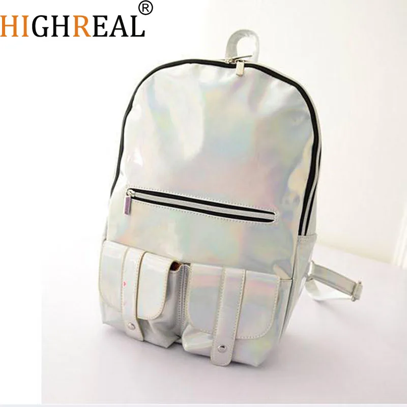 

HIGHREAL New Women Fashion Designer Brand Backpacks College Wind Women Backpack School Bag For Teenagers Wholesale