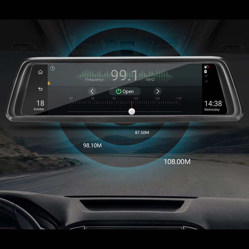  4G Android Car DVR 2G RAM 32G ROM Dash Camera ADAS GPS WiFi FHD 1080P Remote Monitor recorder Rearv
