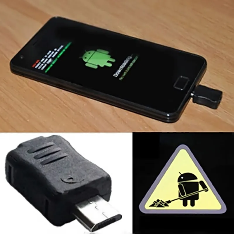 Высокое качество микро USB джиг режим загрузки ключ для samsung Galaxy S4 S3 S2 S S5830 N7100 инструмент для ремонта