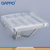 GAPPO Wall Mounted Shower Seats folding chair for child bathroom folding shower chair Bath shower Stool Cadeira bath chair