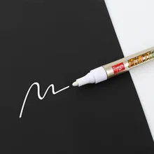 Single headed white color magic marker pen Mark Oily Optical Disc Glass Ceramic plastic marker logstics marker pen free shipping