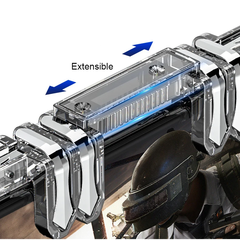 Big Promo c5u26 Six finger Wireless Gamepad Max Shooter For Switch pro Mobile Phone PS3 Dzhostik Game Controller For PUBG Trigger Fire Joysticks