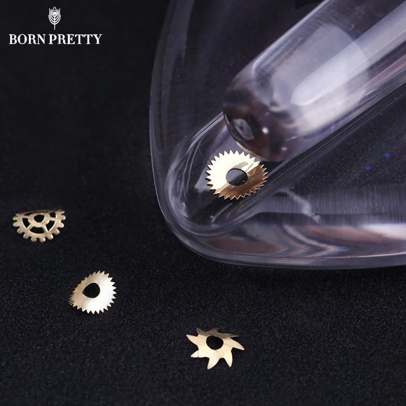 

Nail Metal Slice Sparkle Curve Mold Shaping Tool Clear Heart Shape Stick Stud Lamination Manicure Nail Art Tools