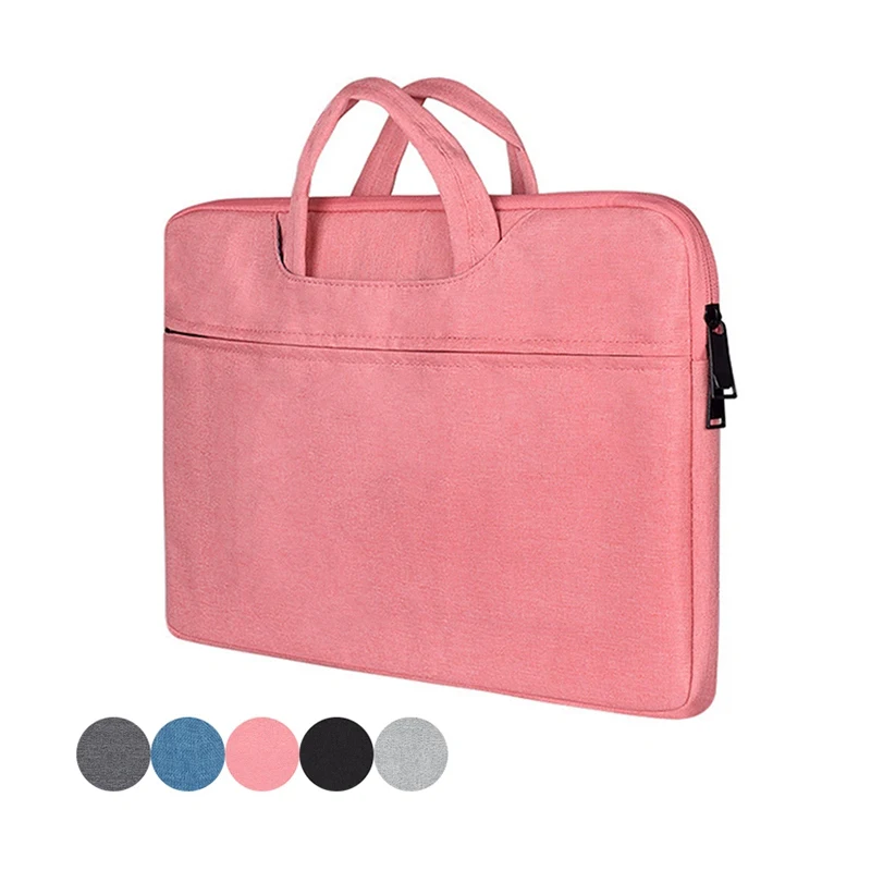 

2018 New Notebook Bag for Macbook Air Pro Fashion Laptop Sleeve Bag 11.6 13.3 14.1 15.4 15.6Inches Zipper Laptop Handbag Tote