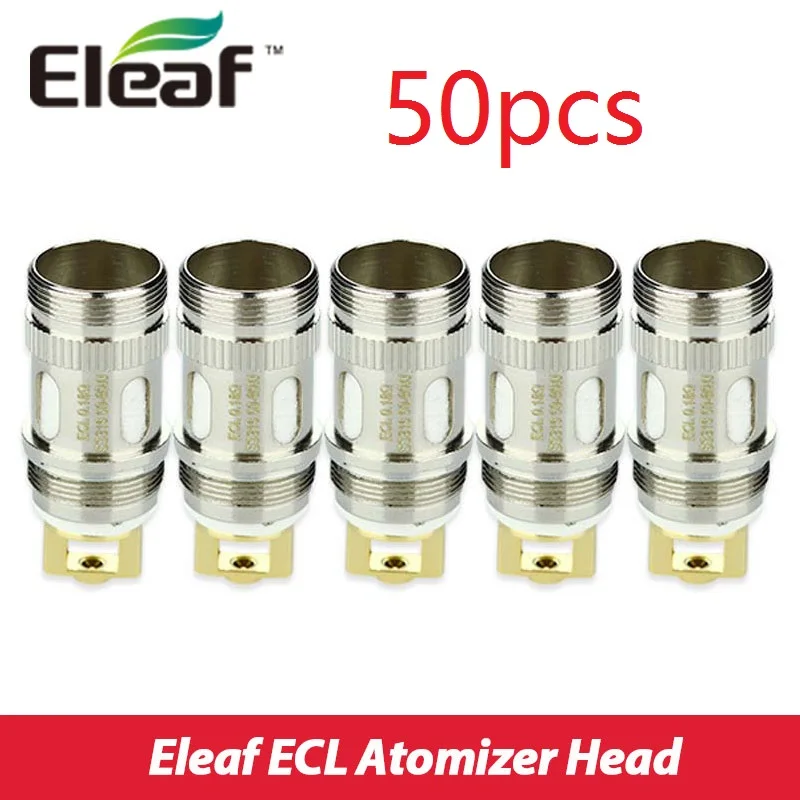 

50pcs Original Eleaf ECL Coil 0.18ohm/0.3ohm Coil for IJust S/ IJust 2/Melo/Melo 2/Melo 3/Lemo 3 Atomizer Ijust S Coil Vape Coil