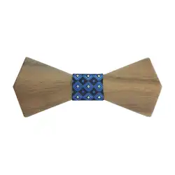 2017 Горячие Для мужчин ручной работы деревянный брачный галстук-бабочка лиственных пород галстуки-бабочки галстук
