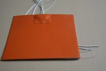 Silicone heating pad heater 220V 500W 350mmx350mm 2.3A for 3d printer heat bed 1pcs