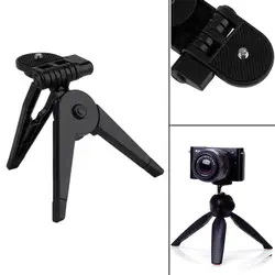Черный мини пластиковый складной штатив для камеры DSLR и SLR, оптовая продажа, Прямая поставка