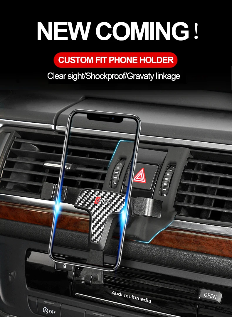 Подходит для Volkswagen Tiguan Lavida Touran Passat Lamando Custom fit Автомобильный держатель для телефона держатель вентиляционного отверстия автомобильные аксессуары