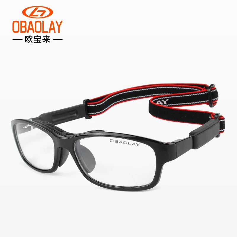 Горячие баскетбольные очки мужские очки по рецепту TR90 Оправа черная квадратная водительские спортивные очки негабаритных MTB Велоспорт z4 - Цвет: black black