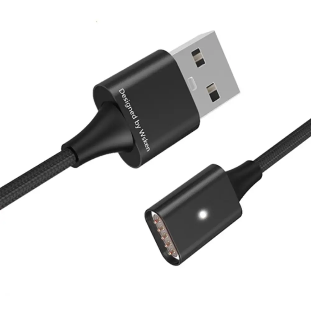 WSKEN Lite1 الهاتف المحمول مايكرو USB نوع-C المغناطيسي USB كابل سريع شحن كابل ل الروبوت الهاتف WSKEN Lite1 الهاتف المحمول مايكرو USB نوع-C المغناطيسي USB كابل سريع شحن كابل ل الروبوت الهاتف