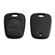 3 Buttons Remote Car Key Case Shell Fob For Citroen C1 C2 C3 Pluriel C4 C5 C8 Xsara Picasso For Peugeot 307 107 207 407 Cover ut