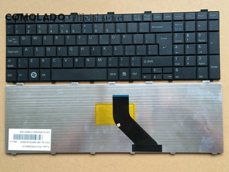 US Laptop Keyboard For FUJITSU LIFEBOOK AH530 AH531 NH751 KEYBOARD -1