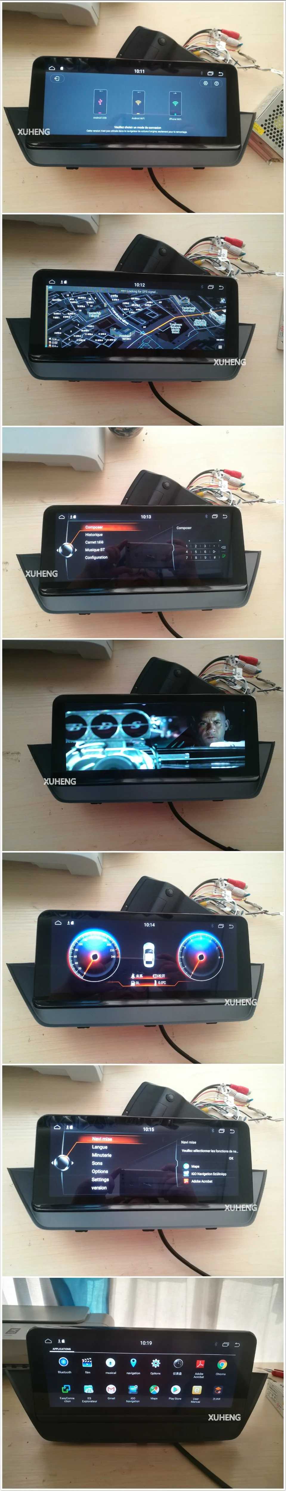Best CARPLAY 4G 10.25" Android 9.0 Car Monitor for BMW X1 E84 2009 --2015  Stereo Radio Vedio Audio GPS Navi Media Headunit Stereo Pc 2