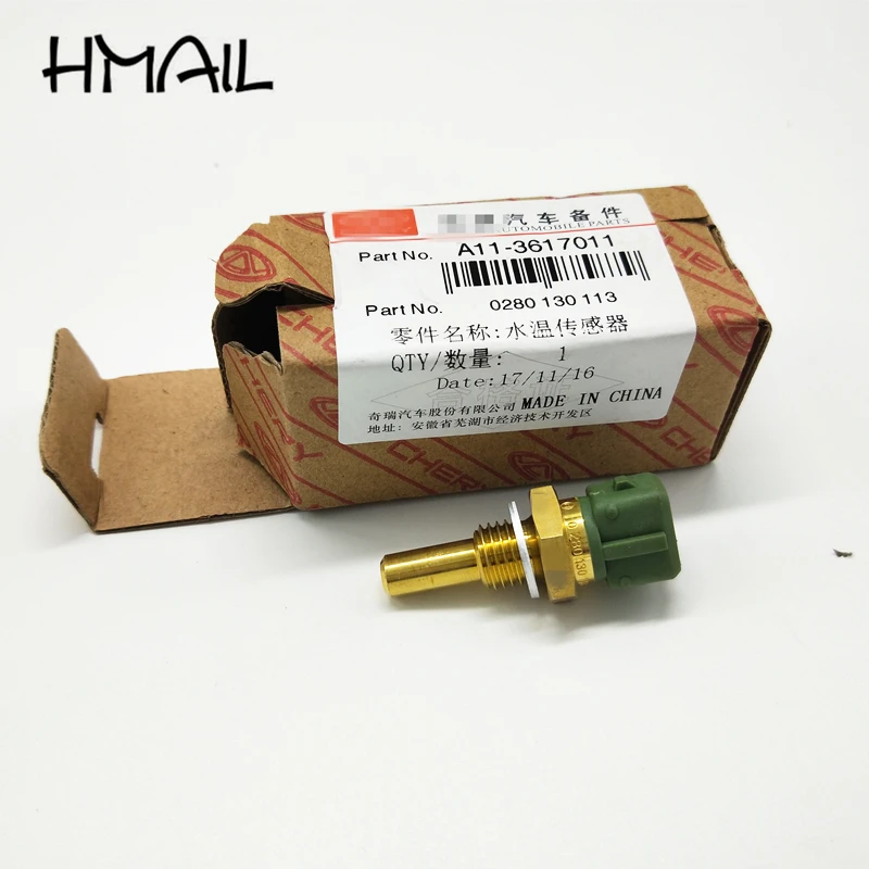 

WATER TEMP SENSOR FOR 472/473/481/484 ENGINE Water temperature sensing plug FOR CHERY KIMO J1 A3 A5 TIGGO A11-3617011