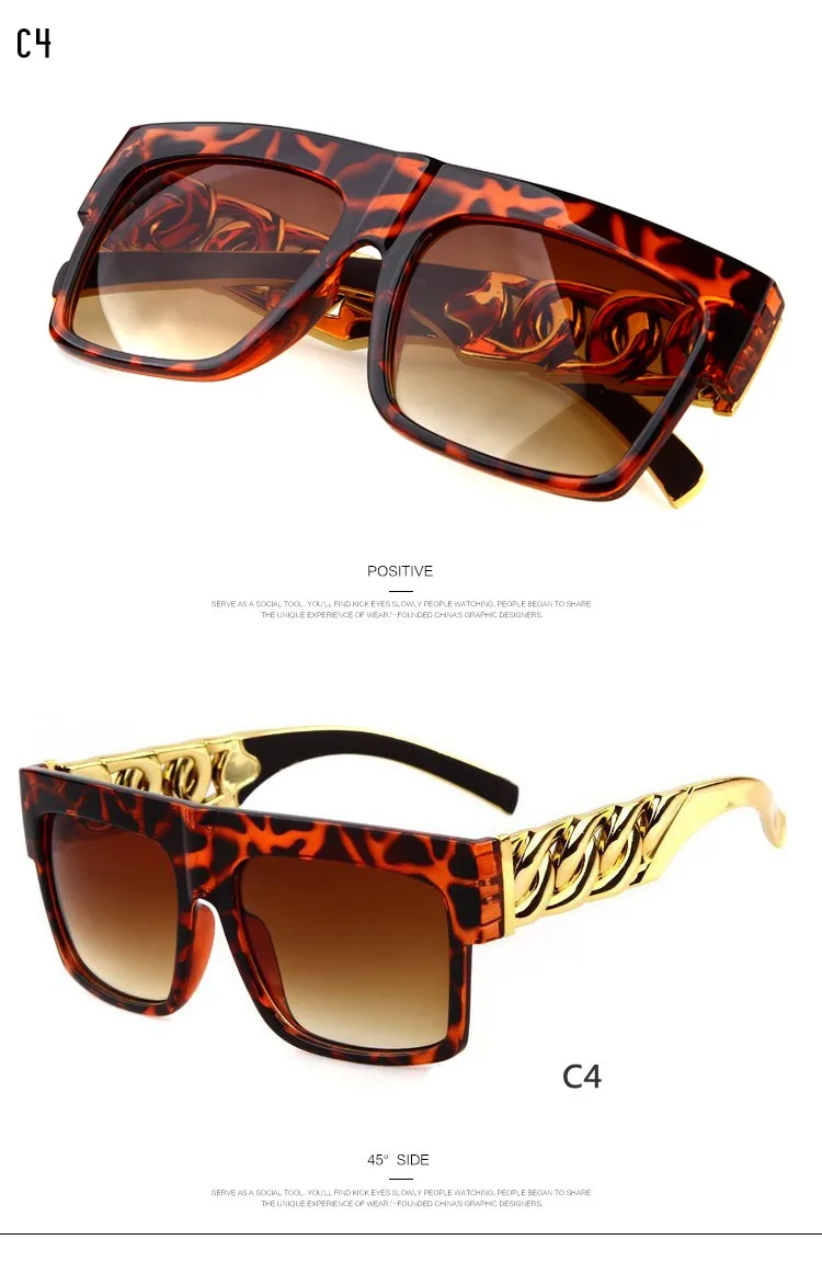 Кто милашка Ким солнечные очки в стиле Кардашьян для мужчин и женщин фирменный дизайнер Beyonce знаменитостей хип-хоп плоский верх Ретро Золотая оправа солнцезащитные очки OM1