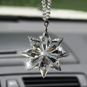 

Crystal Christmas Gifts Car Pendant Accessories For Suzuki Swift Grand Vitara Sx4 Vitara Spoiler Alto Liana Splash Reno Samurai