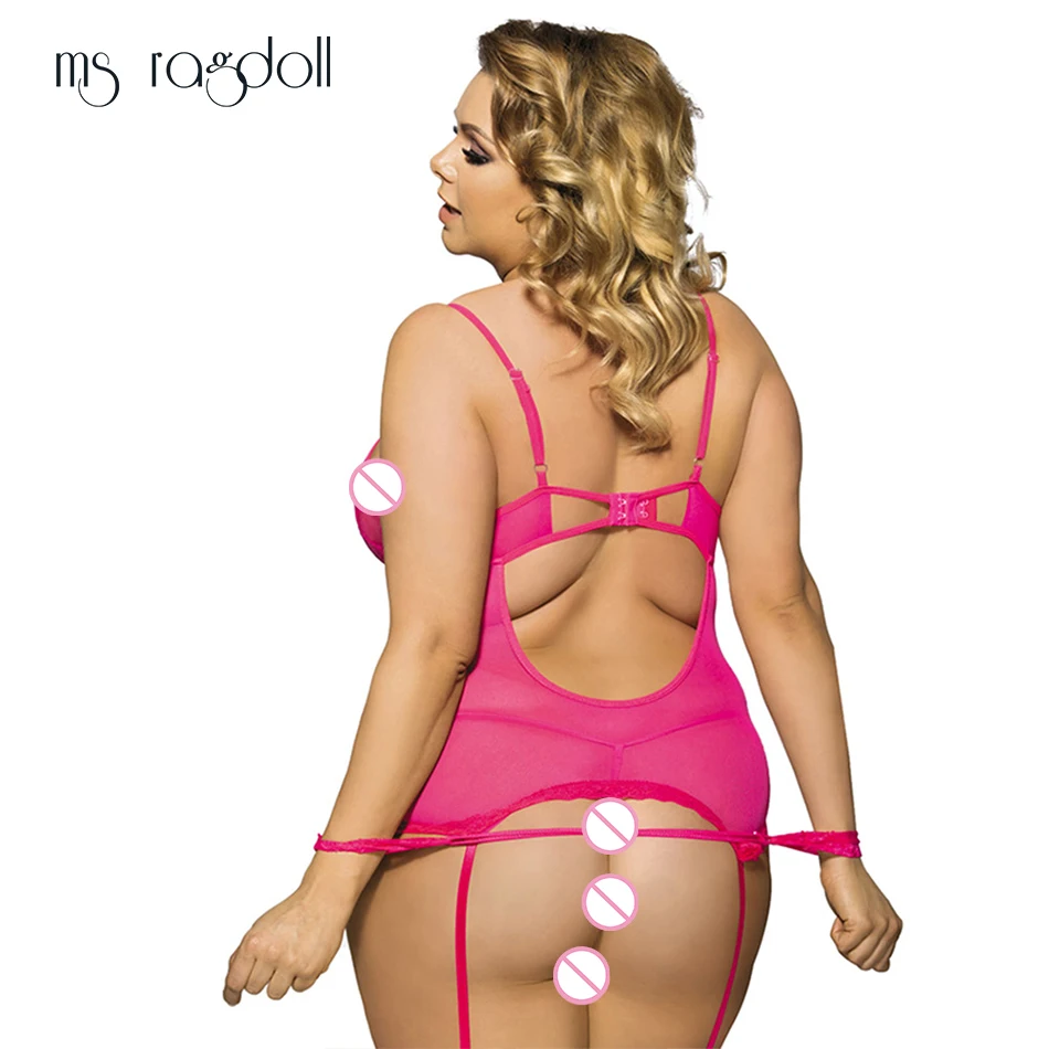 Сексуальное нижнее белье ms ragdoll размеры до 6XL женское наручники стринги