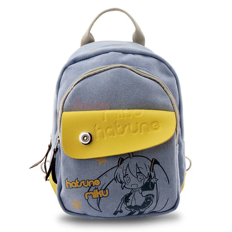 

Anime Tokyo Ghoul Hatsune Miku Cosplay Canvas Backpack Cartoon Student School Shoulder Bag Casual Travel Bags Rucksack