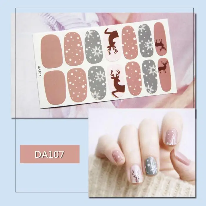 1 лист Водонепроницаемый самоклеющиеся наклейки для ногтей декор для ногтей DIY модные наклейки