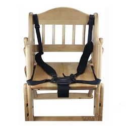 Harnais Portable à 5 points pour poussette, chaise haute, poussette, Buggy, sangle de ceinture de siège de voiture, Protection pour enfants, ceinture de sécurité 